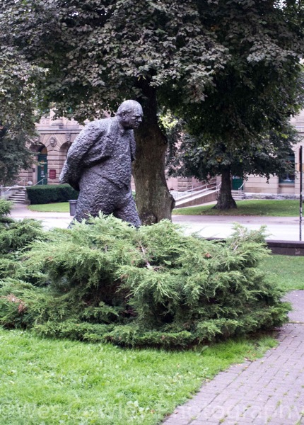 Winston taking a stroll.jpg Winston taking a stroll