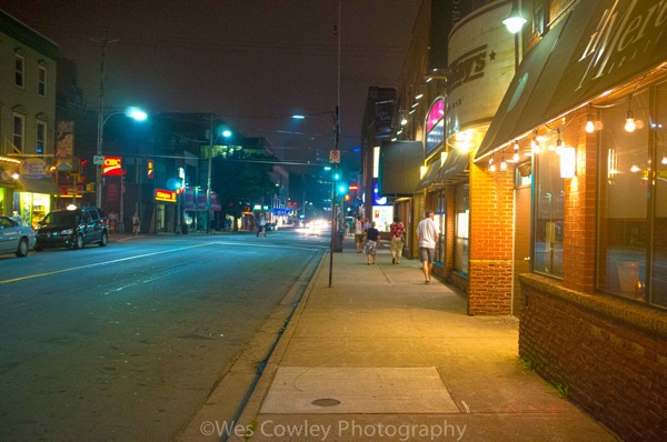 spring garden street at night.jpg Spring garden street at night