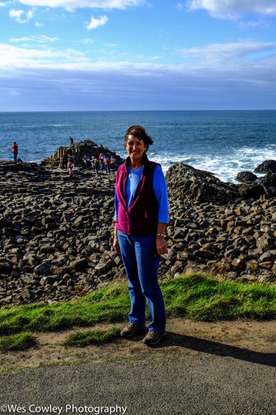 Gina at the Causeway.jpg Gina at the Causeway