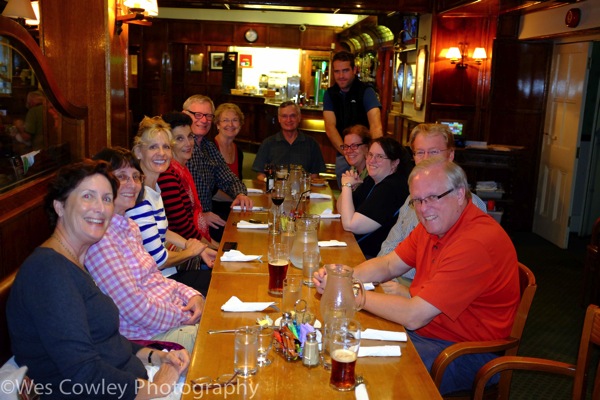 dinner at Londonderry Arms.jpg Dinner at Londonderry Arms