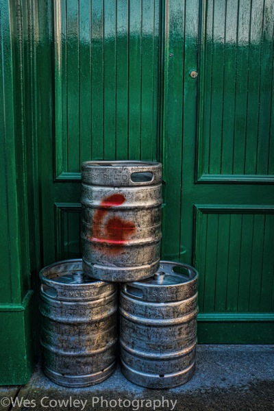 ardara barrels and door.jpg Ardara barrels and door