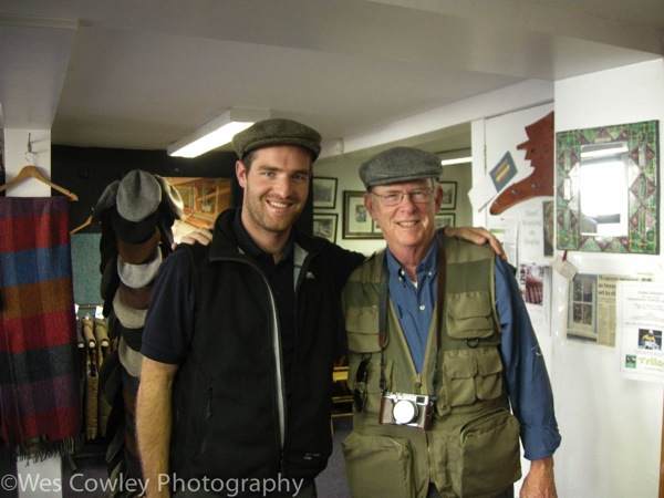 sean and wes in caps.jpg Sean and wes in caps