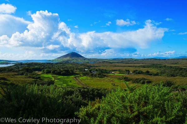 View from connemara national park 1